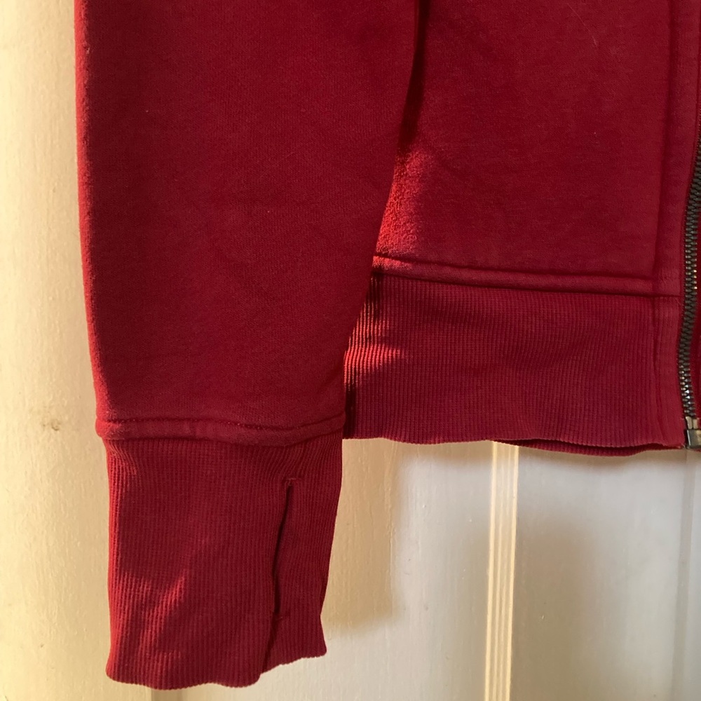 lululemon athletica Scuba Full-Zip Red Hoodie - Picture 5 of 7